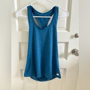 Liz Performance Tank in azure (blue) by Vuori.